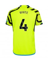 Arsenal Ben White #4 Venkovní Dres 2023-24 Krátký Rukáv